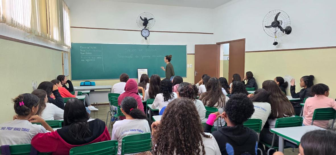 Morungaba intensifica ações de prevenção à gravidez na adolescência nas escolas