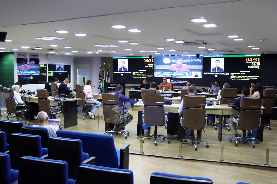 Projetos de vereadores são aprovados em 49ª Sessão Ordinária da Câmara