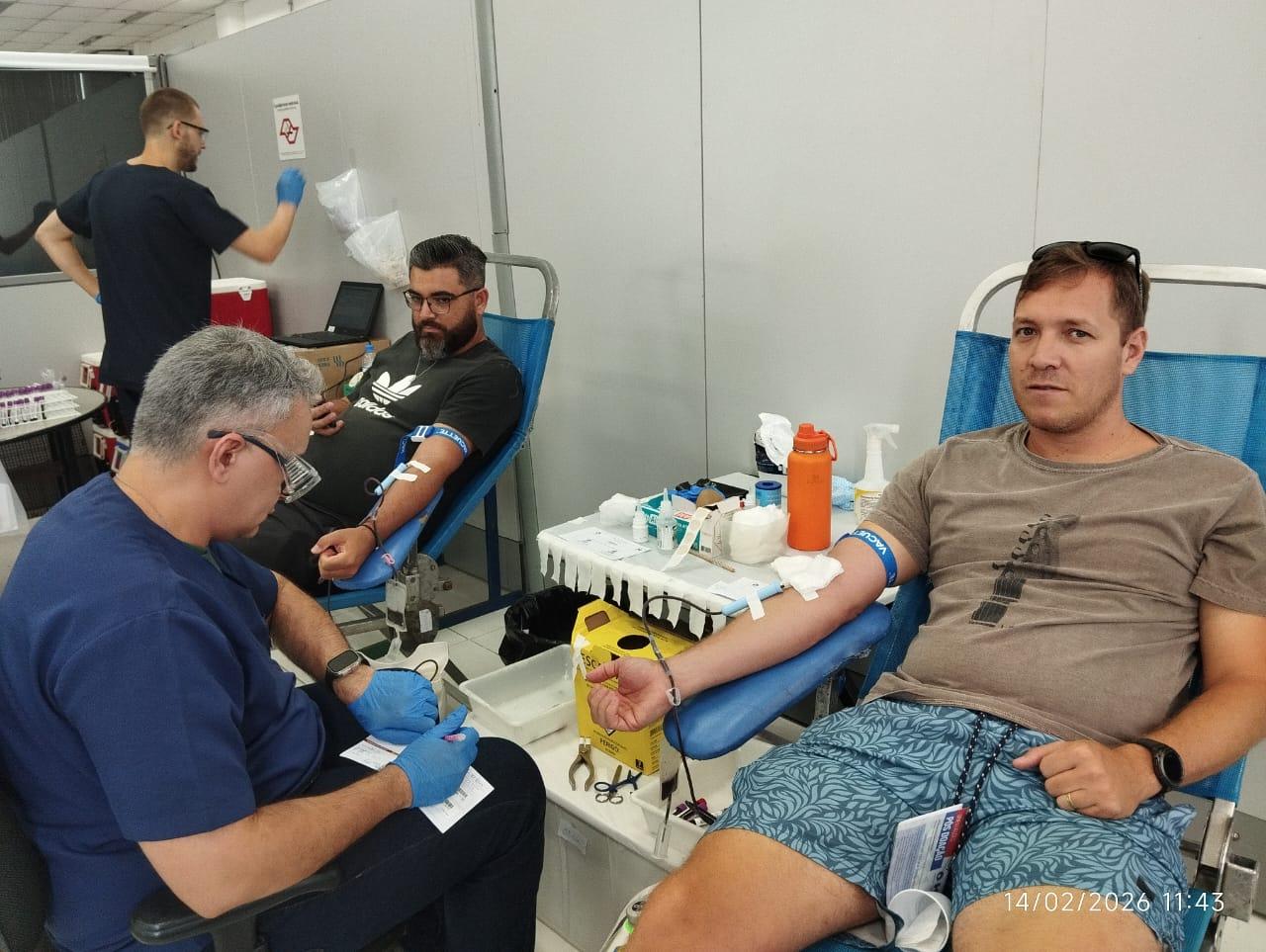 Recorde de solidariedade: Campanha do Rotary arrecada 152 bolsas de sangue em Itatiba