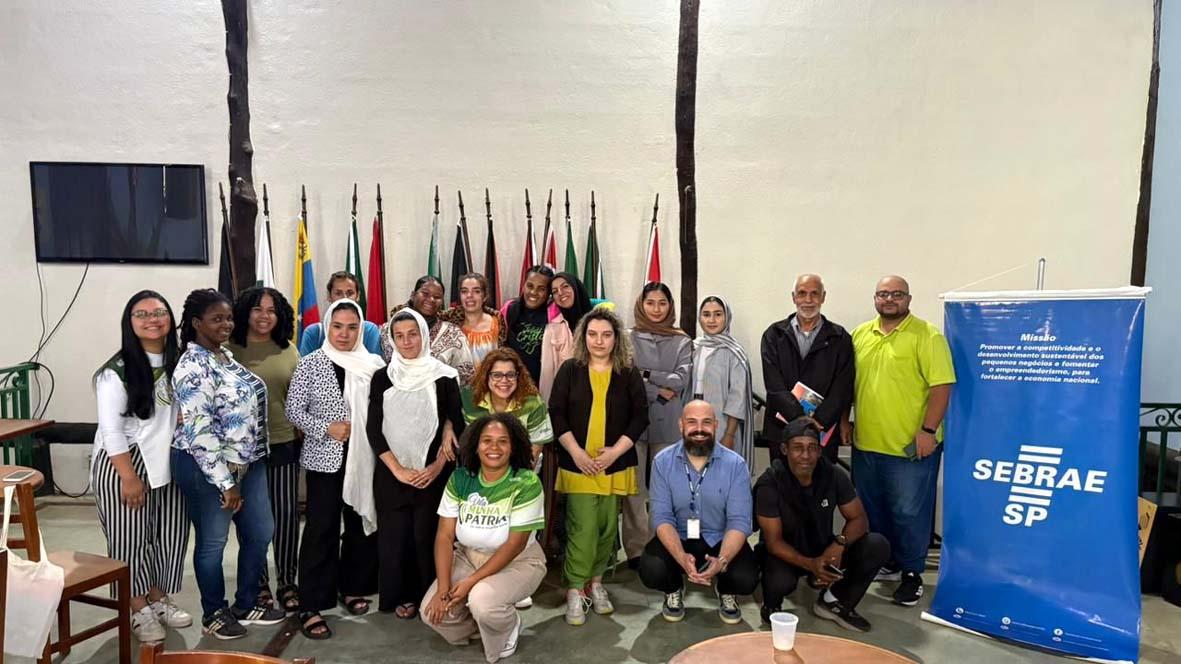 Refugiados concluem capacitação empreendedora do Sebrae-SP em Morungaba
