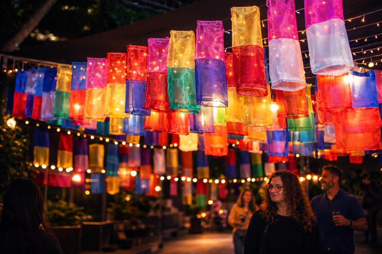 Festival coreano celebra cultura asiática com gastronomia e luzes em Campinas