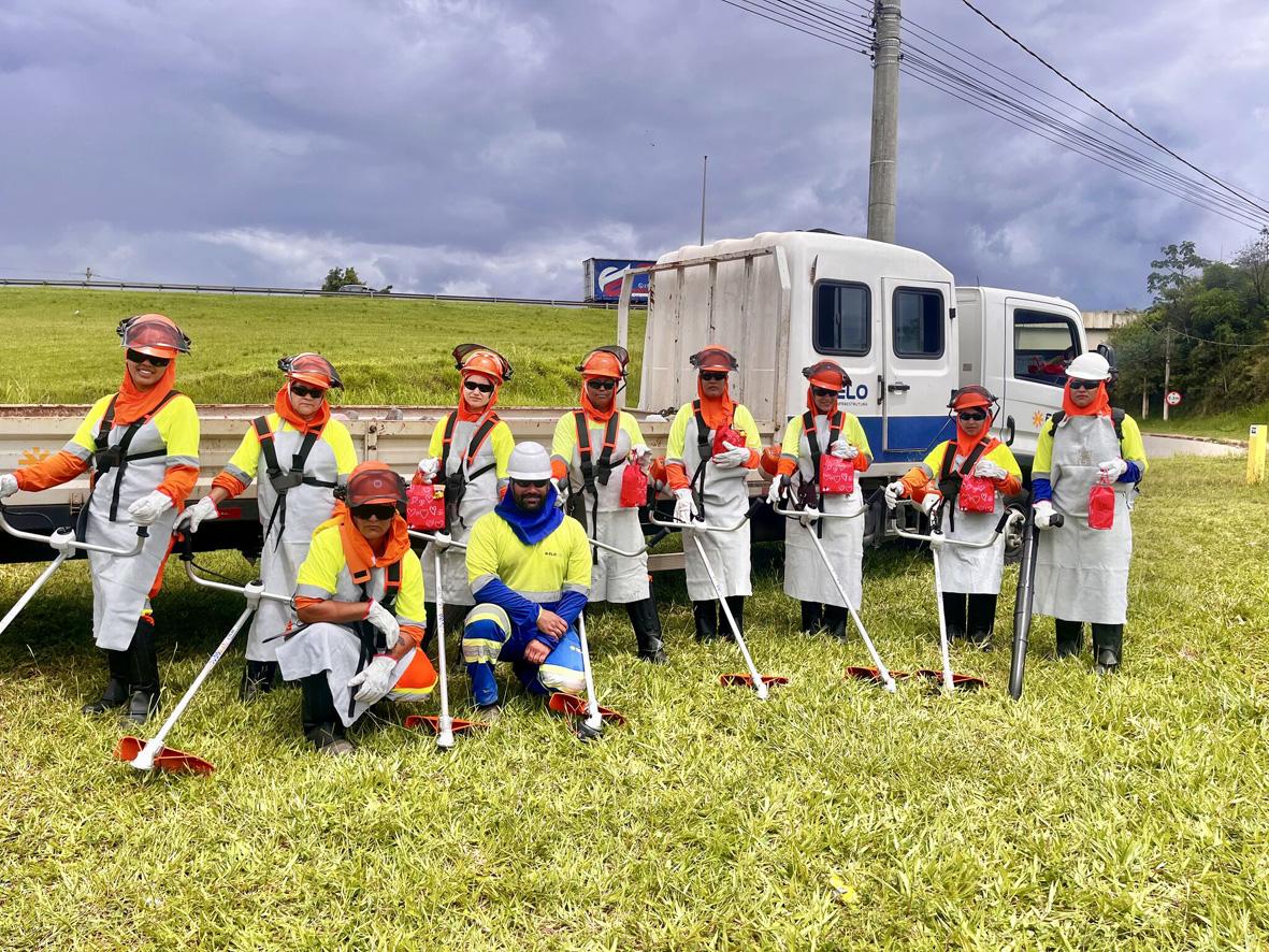 Mês da Mulher: Conservação do Corredor Dom Pedro passa a contar com equipes 100% femininas