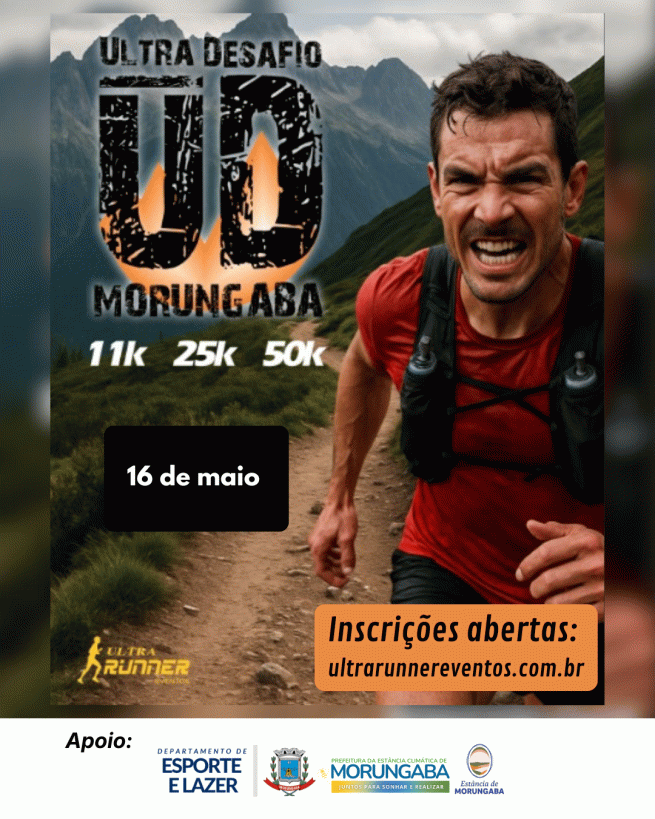 Morungaba recebe desafio de trail run com percursos de até 50 km em maio