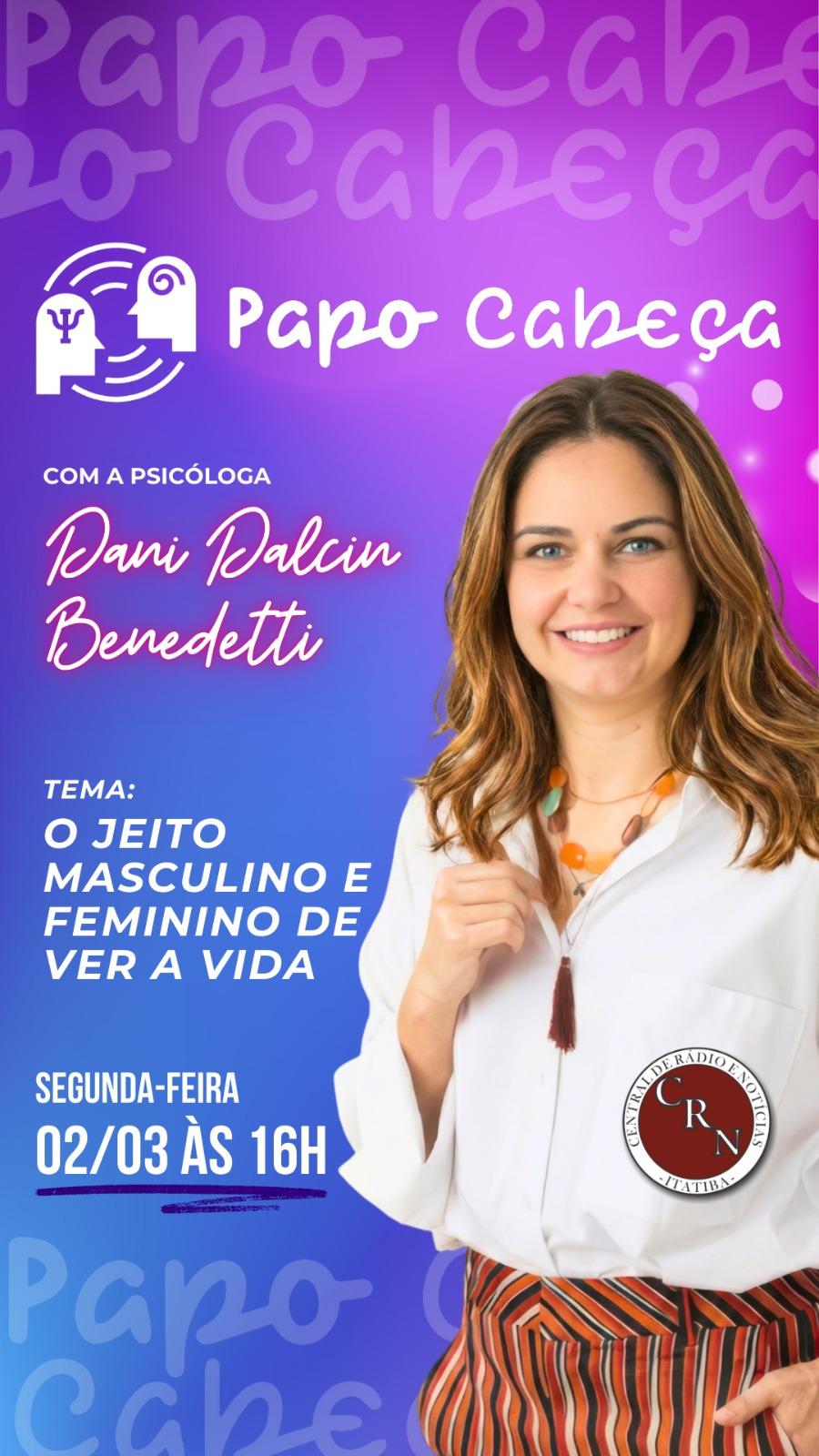 Papo Cabeça debate as diferenças e conexões entre o jeito masculino e feminino de ver a vida