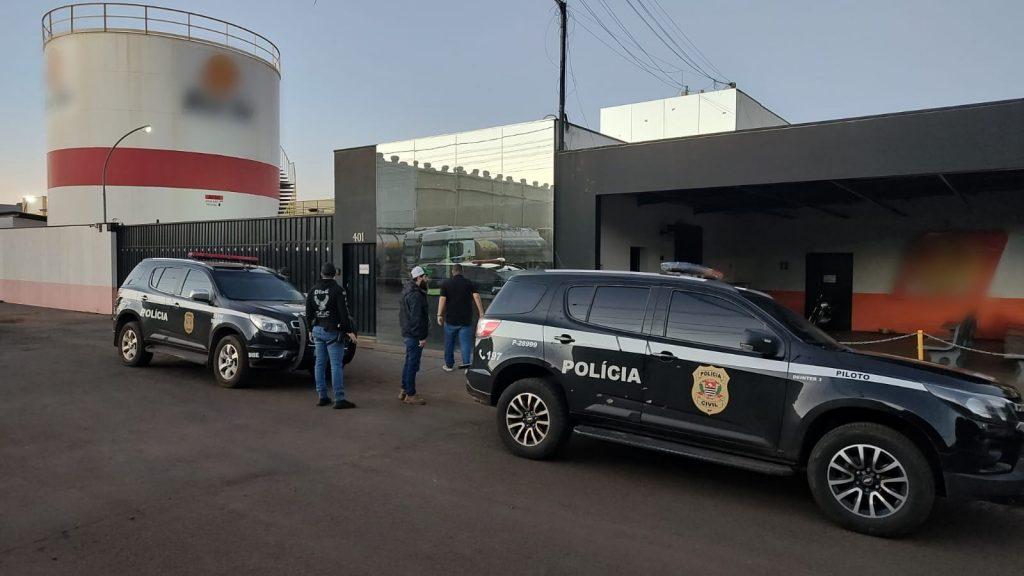 Polícia prende 7 em esquema milionário de desvio de combustível no interior de SP