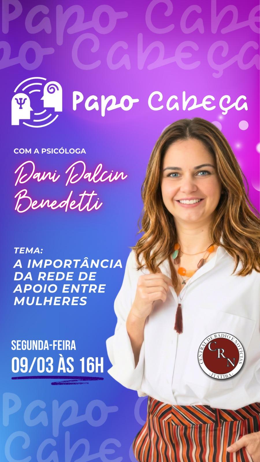 Rede de apoio entre mulheres é tema do programa Papo Cabeça na Rádio CRN