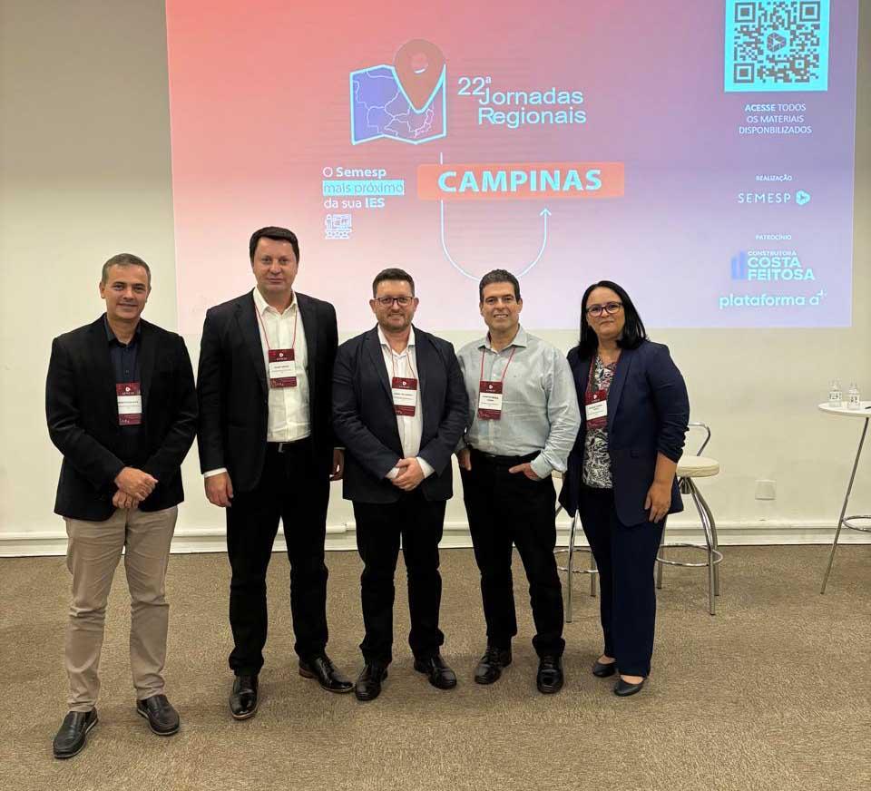 Representantes da USF participam da 22ª Jornada Regional do Semesp