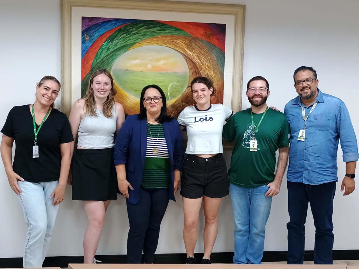 USF recebe estudantes da Europa para estágio eletivo supervisionado