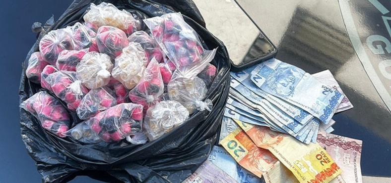 Guarda de Itatiba apreende 700 porções de drogas