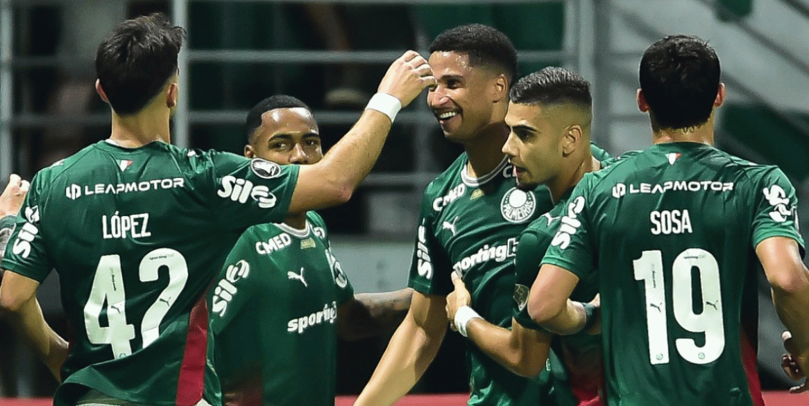  Murilo e Flaco marcam e Palmeiras vence o Sporting Cristal-PER