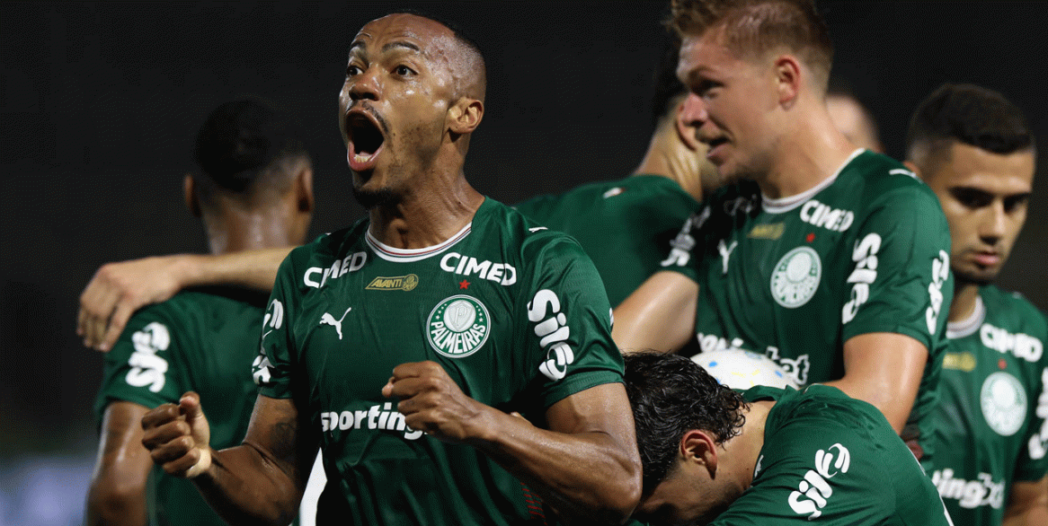 Palmeiras vence Grêmio e lidera; Santos e Red Bull Bragantino também vencem