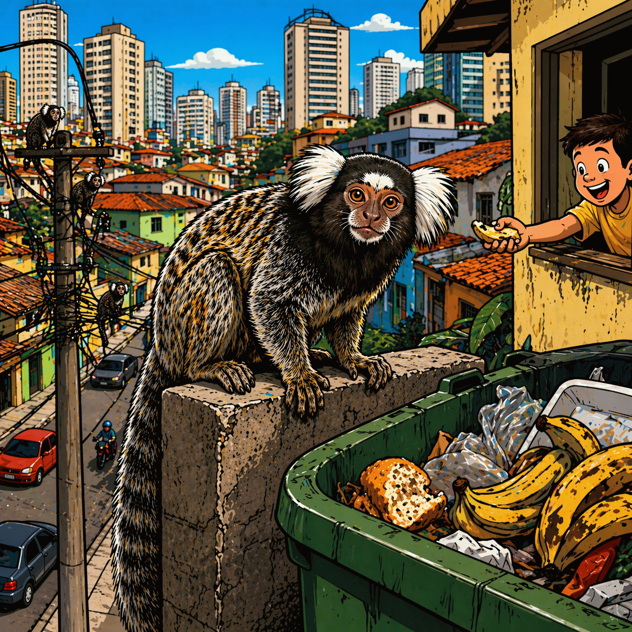 Por que alguns animais preferem a cidade do que a própria natureza?