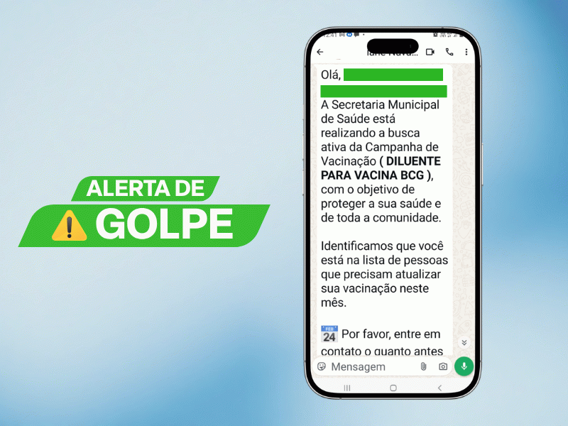 Prefeitura de Valinhos alerta para mensagem falsa sobre vacina BCG