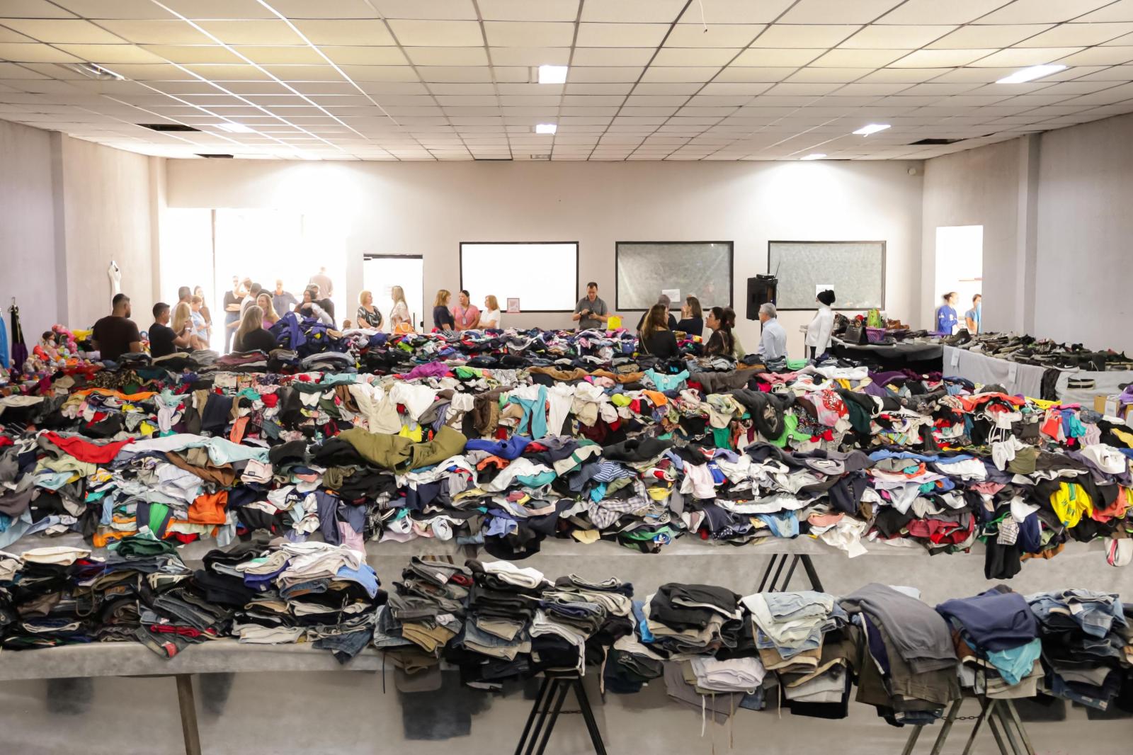 Bazar Solidário do Fundo Social abre para toda a população a partir de segunda