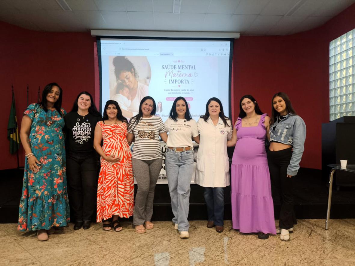 Bebê a Bordo realiza encontro sobre o puerpério com orientações para gestantes e famílias