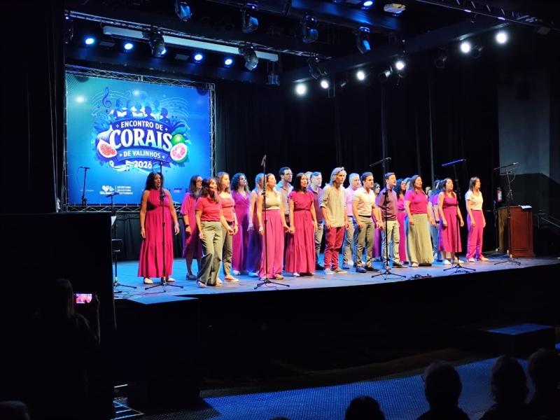 Com teatro lotado, Encontro de Corais emociona público e celebra retorno em Valinhos
