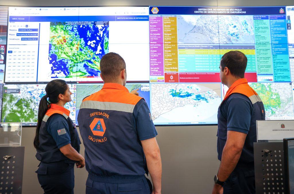 Defesa Civil de SP alerta para risco de temporais isolados e queda nas temperaturas até segunda-feira (18)