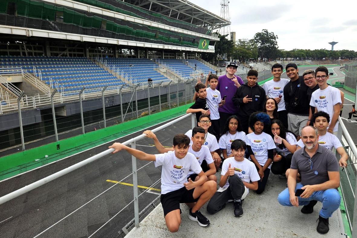 Itatiba participa de experiência exclusiva do Instituto Ayrton Senna