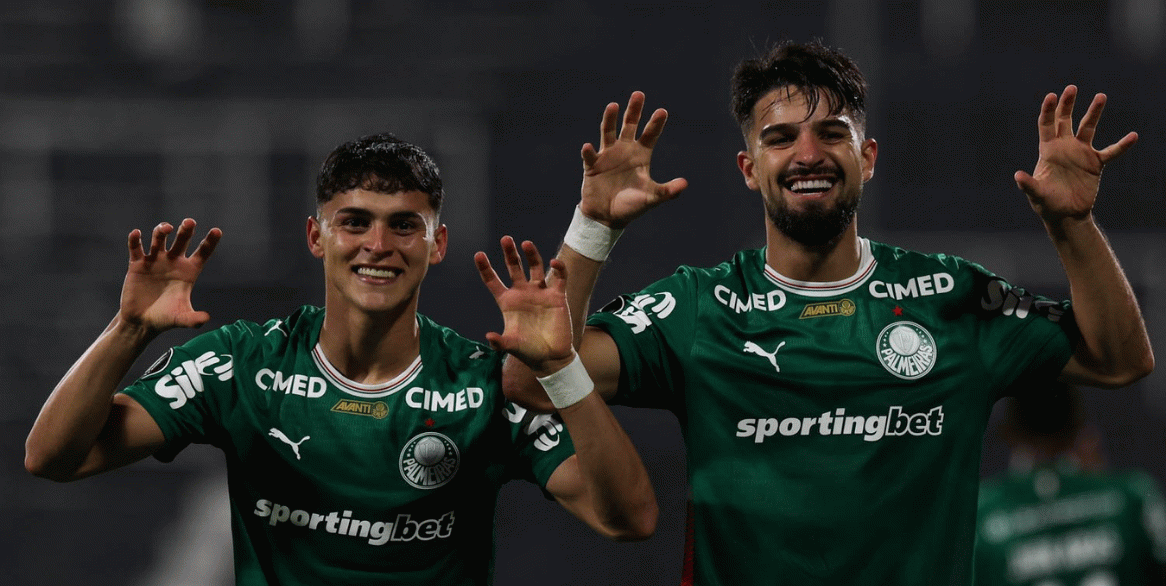  Palmeiras vence o Sporting Cristal (PER) e retoma a liderança