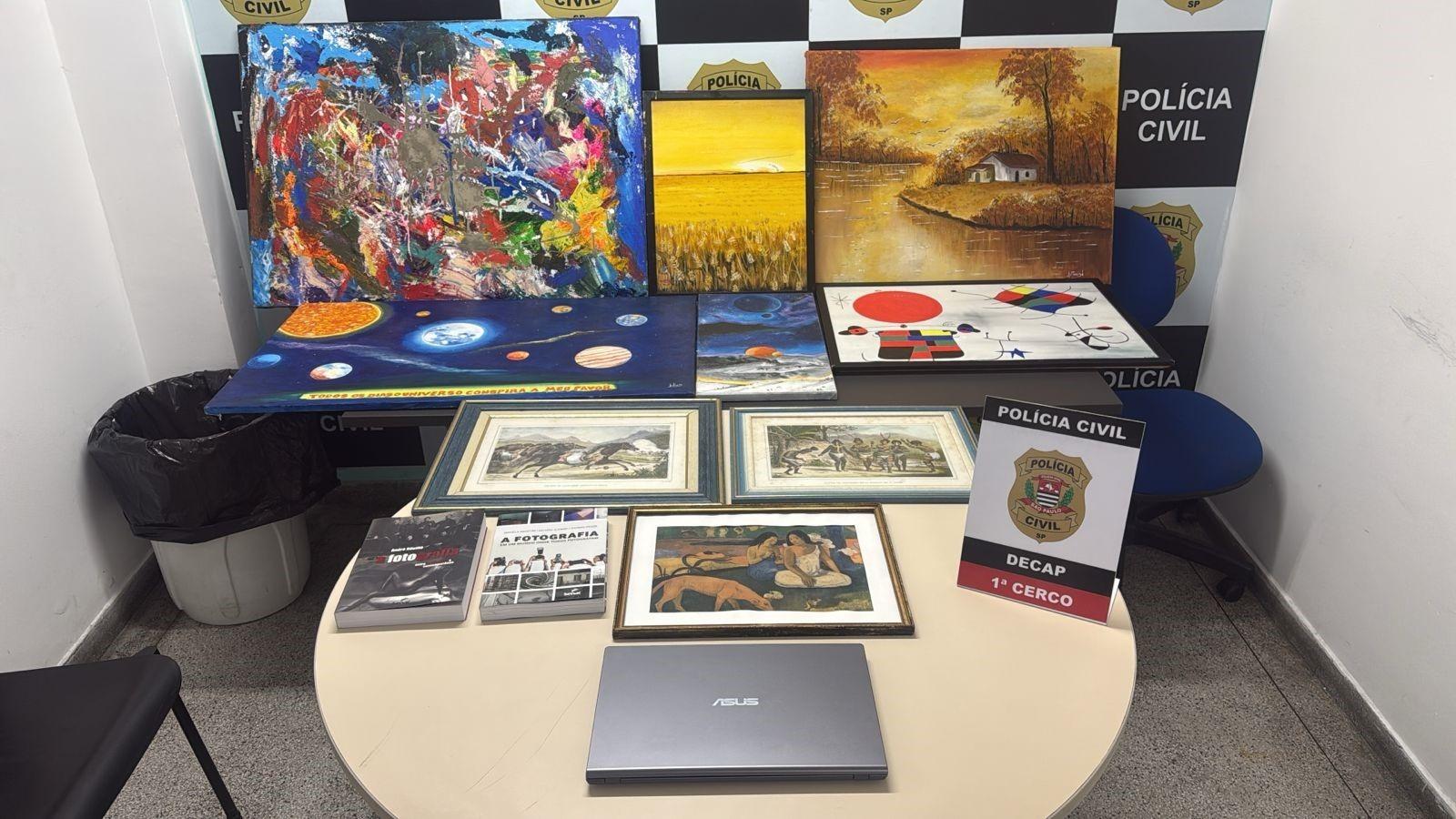 Polícia Civil faz buscas contra envolvidos em roubos de obras de arte da Biblioteca Mario de Andrade
