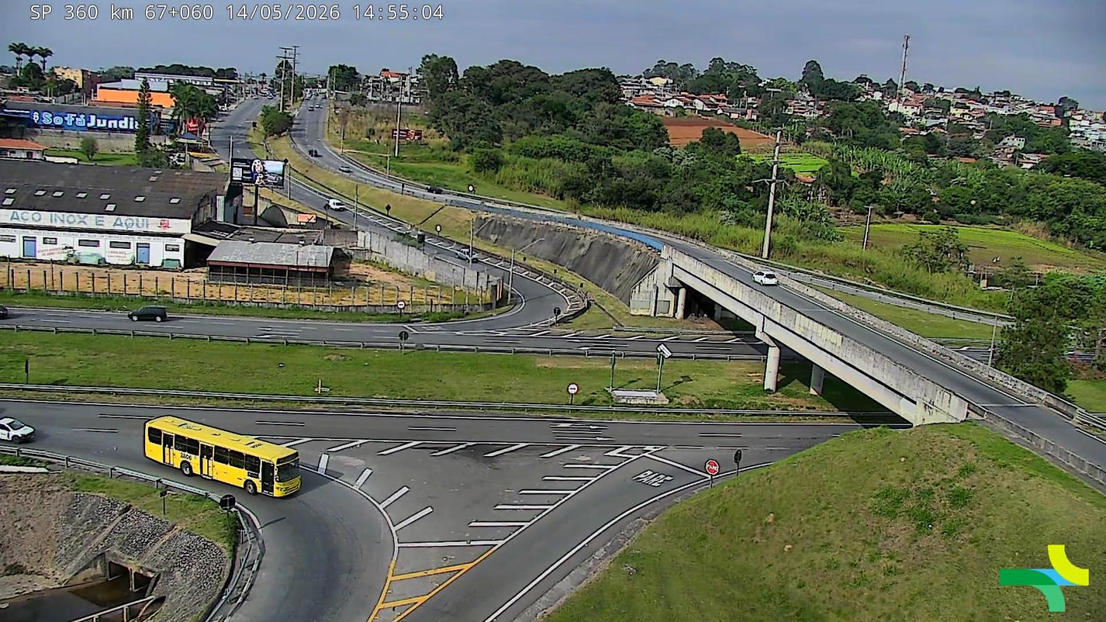 Rota das Bandeiras interdita viaduto no Trevo Caxambu, em Jundiaí, a partir da próxima segunda-feira, 18/5