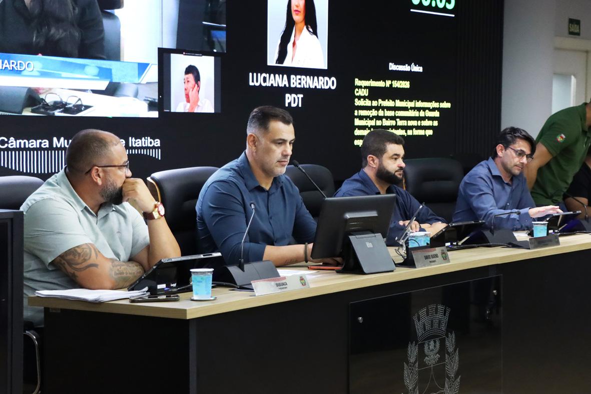 Três projetos recebem aprovação final na 59ª Sessão da Câmara