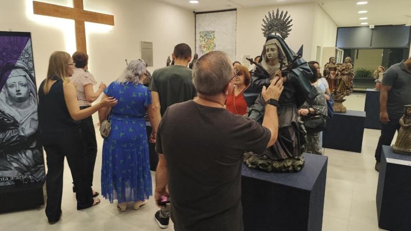 Valinhos abre exposição inédita de arte sacra com experiência sensorial e acessível