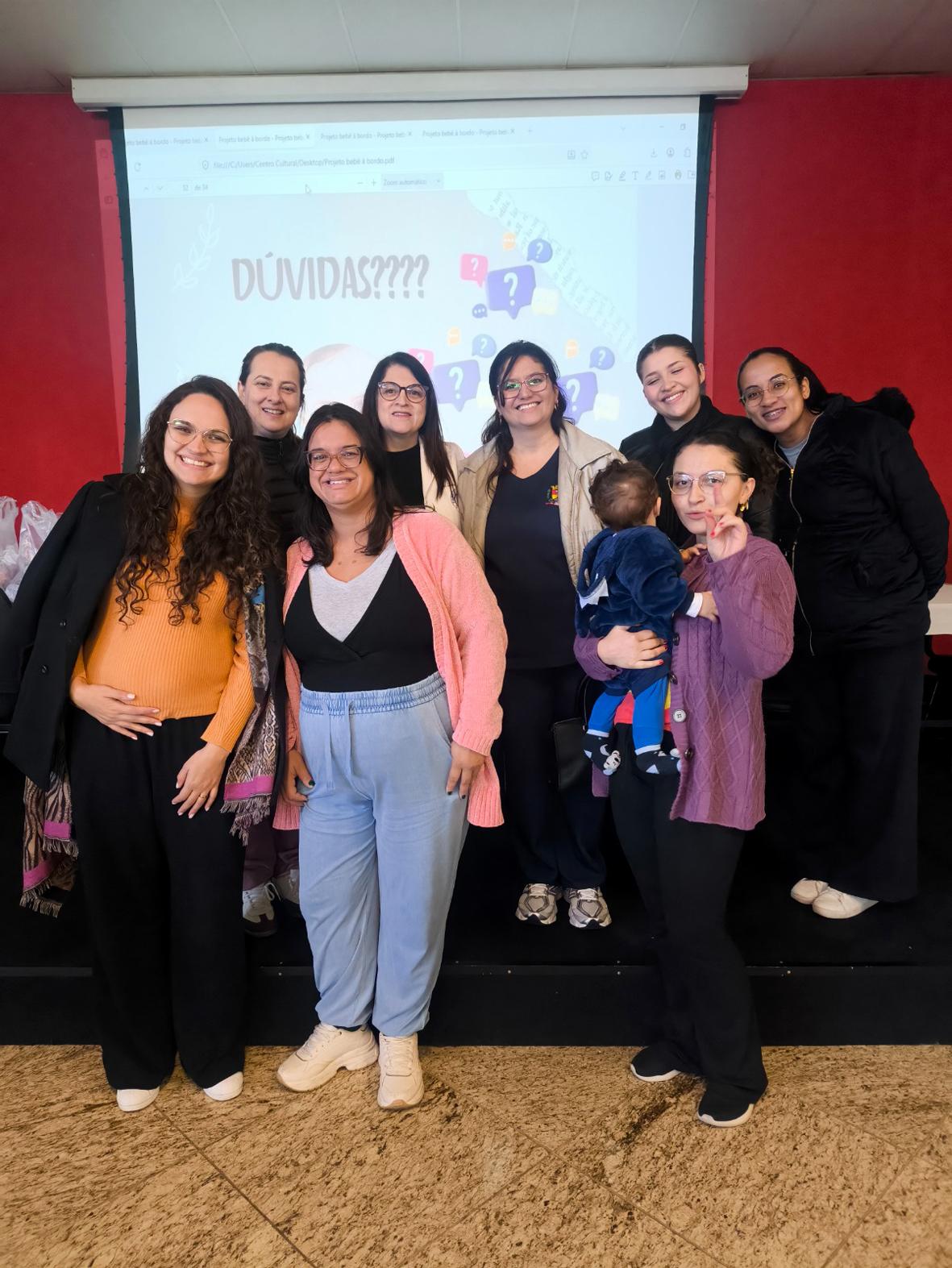 Bebê a Bordo reforça orientações sobre amamentação e testes neonatais para gestantes