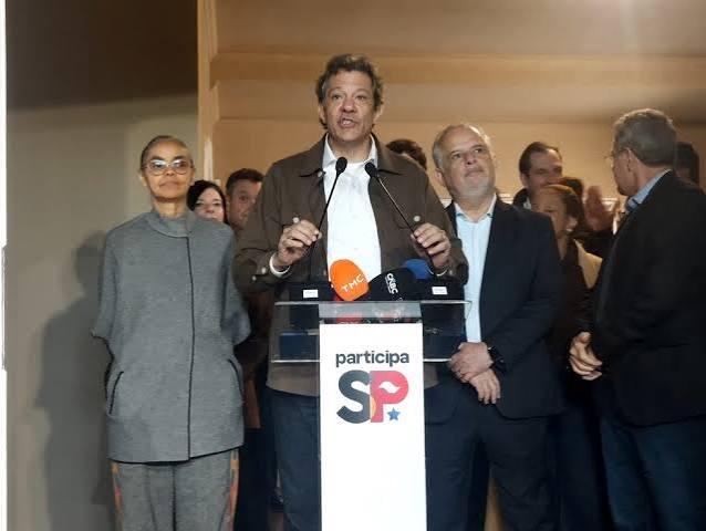 Fernando Haddad oficializa Márcio França como vice em sua chapa ao governo de SP