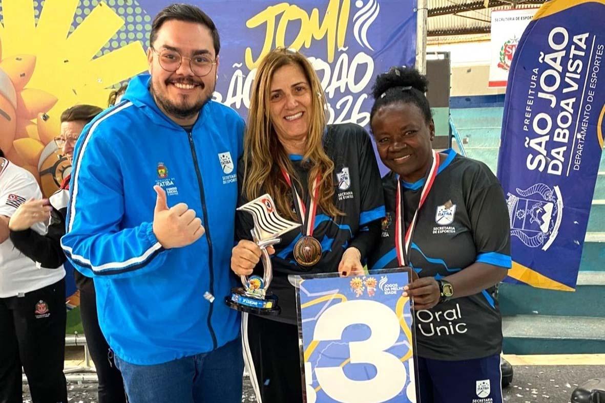 Itatiba conquista 3º lugar geral nos Jogos da Melhor Idade da 4ª Região