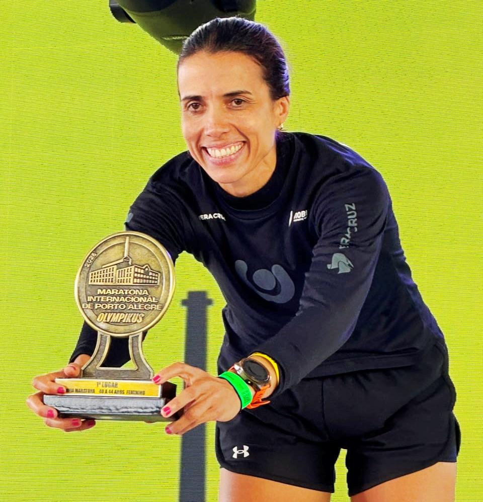 Najara Louzada termina entre as melhores na 41ª Maratona Internacional de Porto Alegre