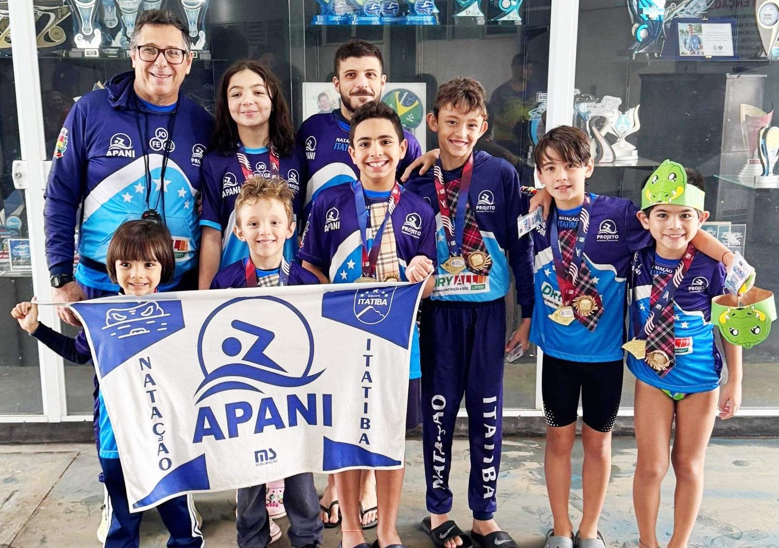 Apan Itatibense garante medalhas na final do Circuito Mirim de Natação
