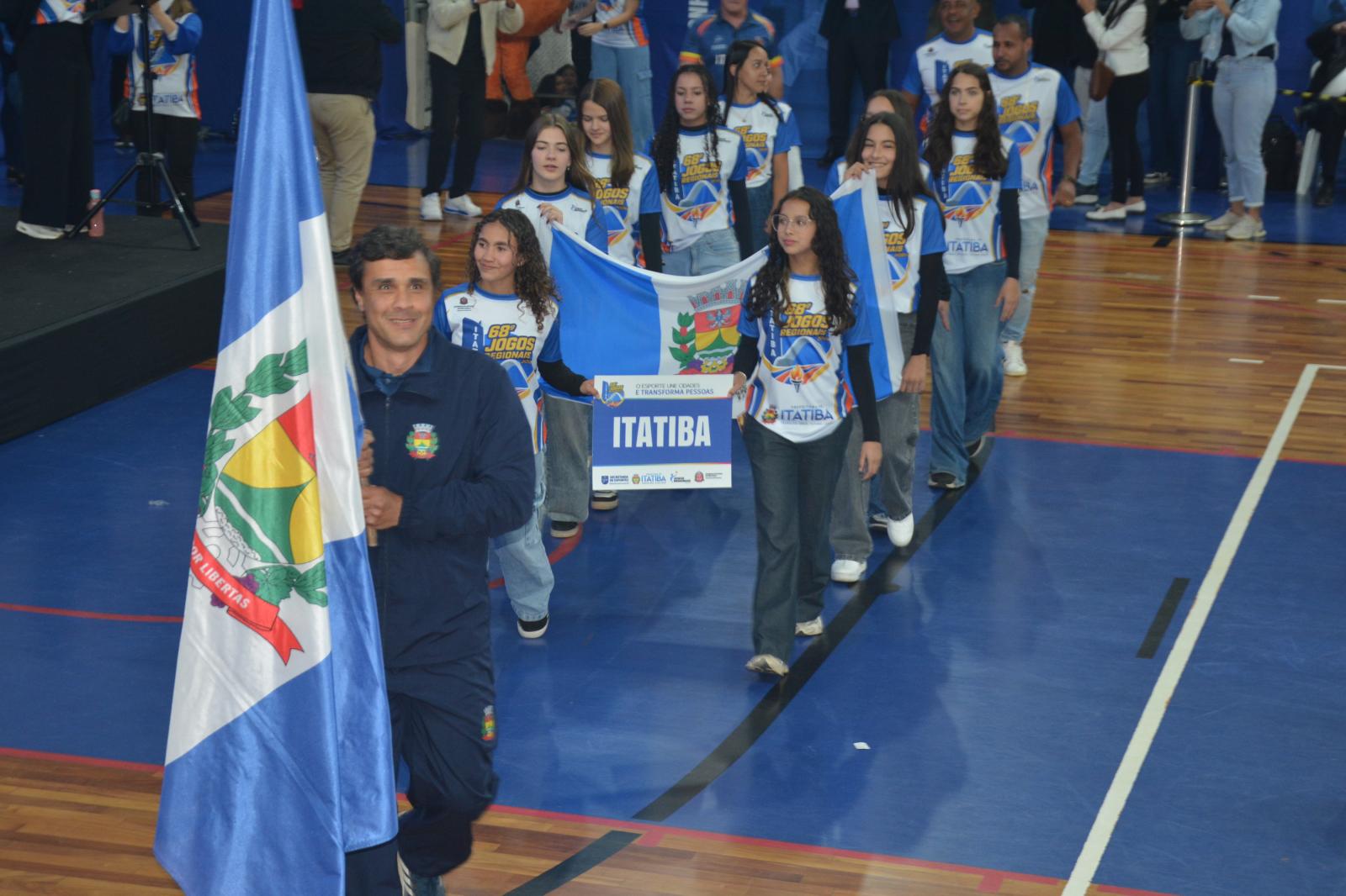 Após abertura emocionante, Jogos Regionais seguem movimentando Itatiba Após abertura emocionante, Jogos Regionais seguem movimentando Itatiba