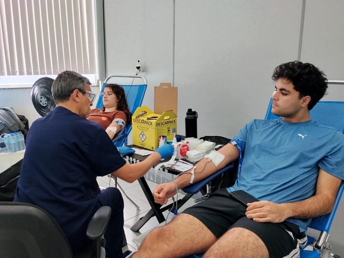 Campanha do Rotary: 28 pessoas doam sangue pela primeira vez