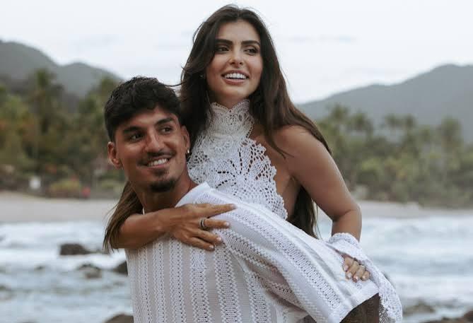Gabriel Medina confirma gravidez de Isabella Arantes durante casamento; saiba o sexo do bebê