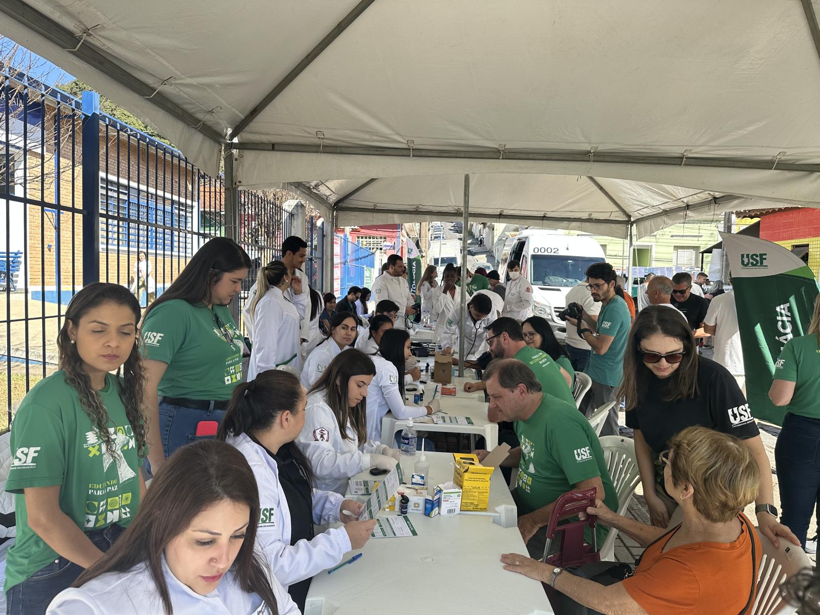 USF em Ação leva serviços gratuitos de saúde, bem-estar e cidadania para Bragança Paulista USF em Ação leva serviços gratuitos de saúde, bem-estar e cidadania para Bragança Paulista