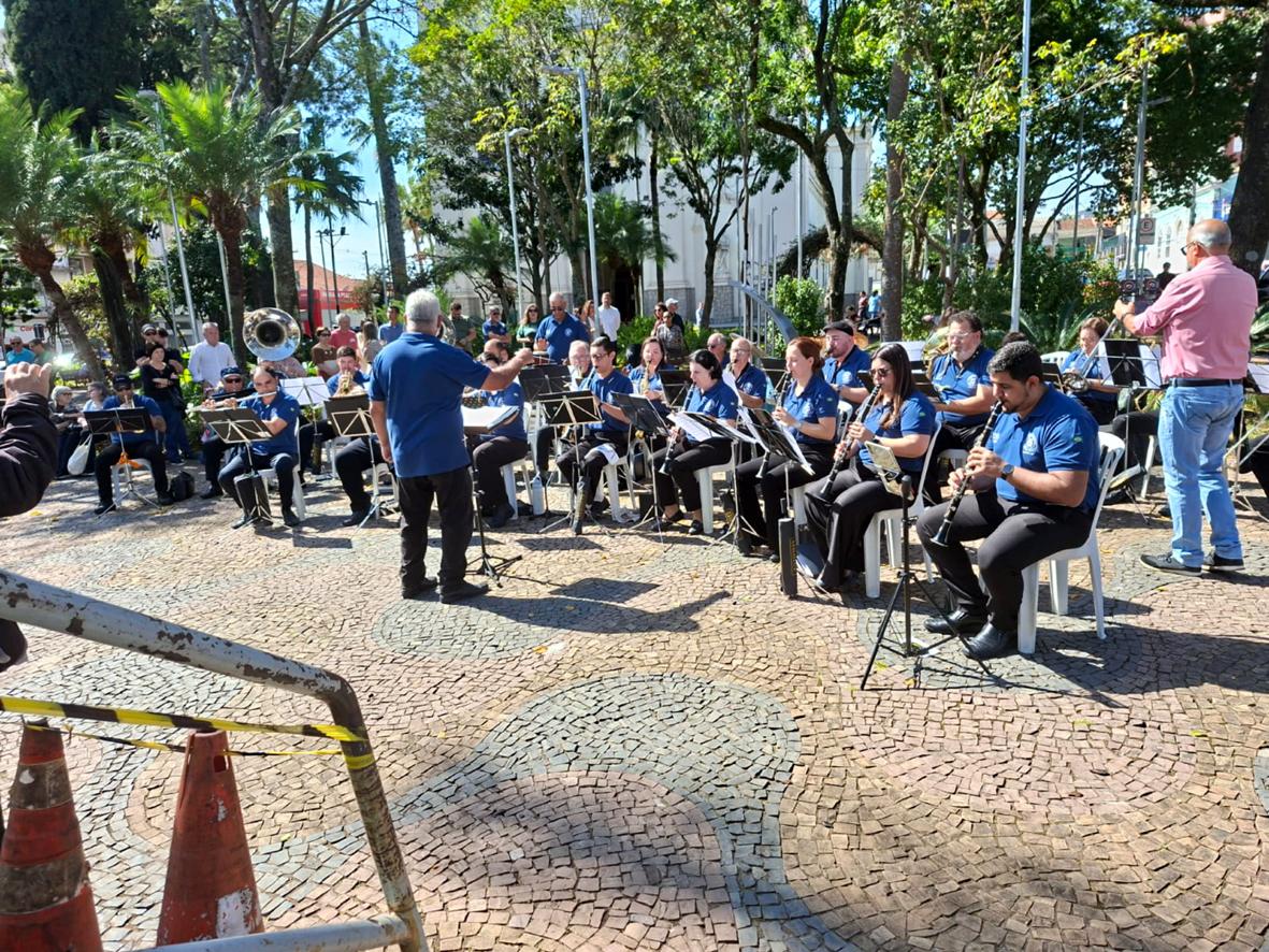 Banda Santa Cecília: Retreta na Praça e abertura de exposição de 120º aniversário no Museu
