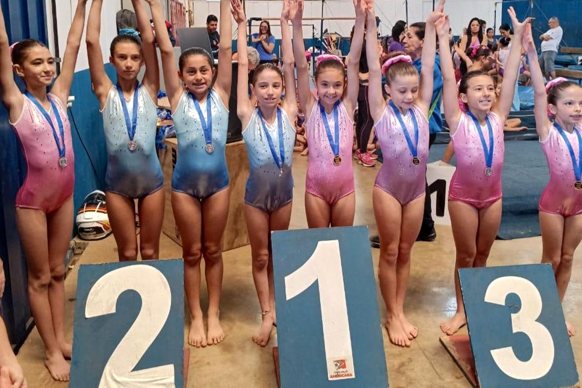 Ginástica Artística de Itatiba conquista 25 medalhas em Americana