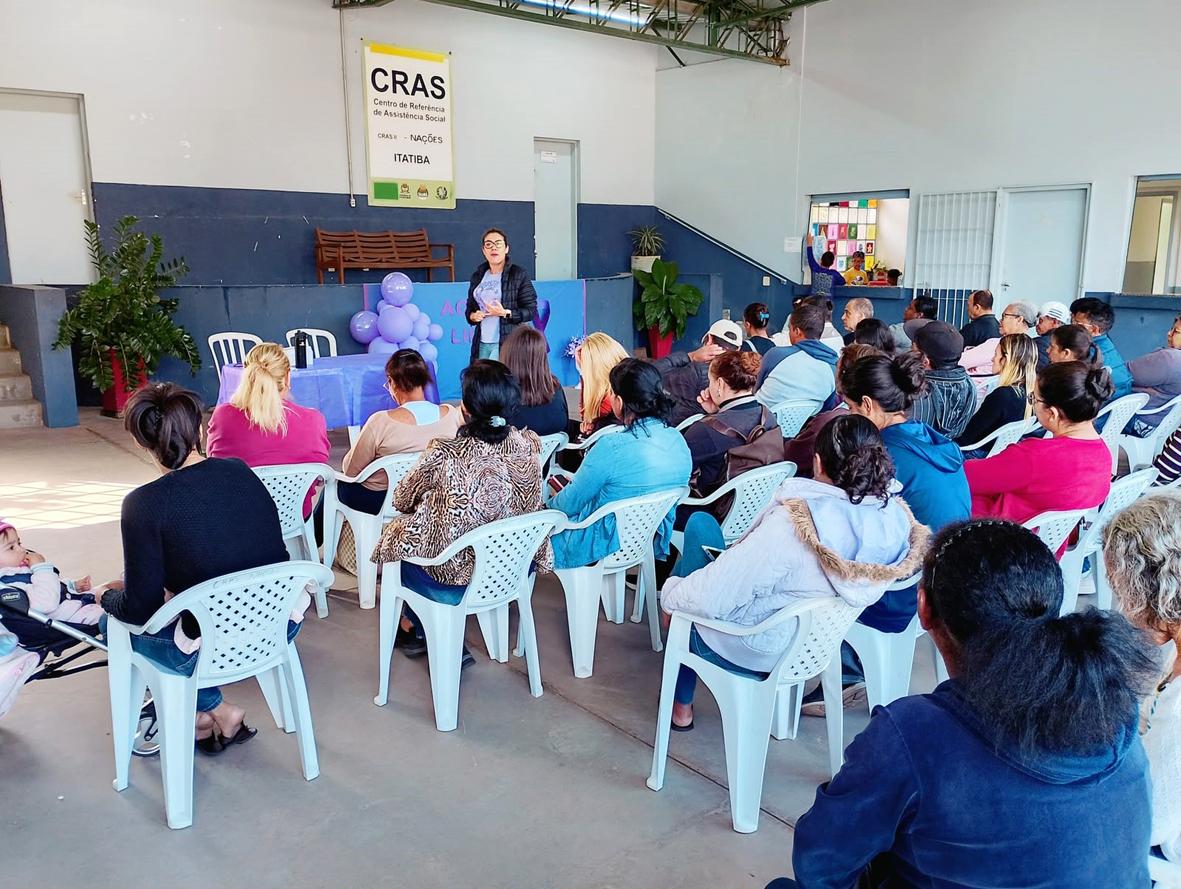 Agosto Lilás reforça capacitação e rede de proteção às mulheres em Itatiba