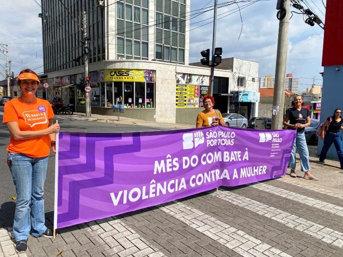 Agosto Lilás reforça mobilização de Itatiba pelo fim da violência contra a mulher
