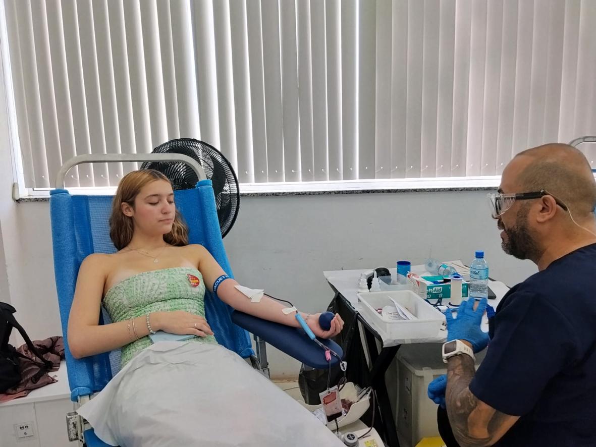 Campanha do Rotary: 41 pessoas doam sangue pela primeira vez 