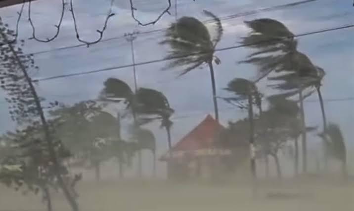 Cidade de Santos, no litoral de São Paulo, registra ventos de 109 km/h