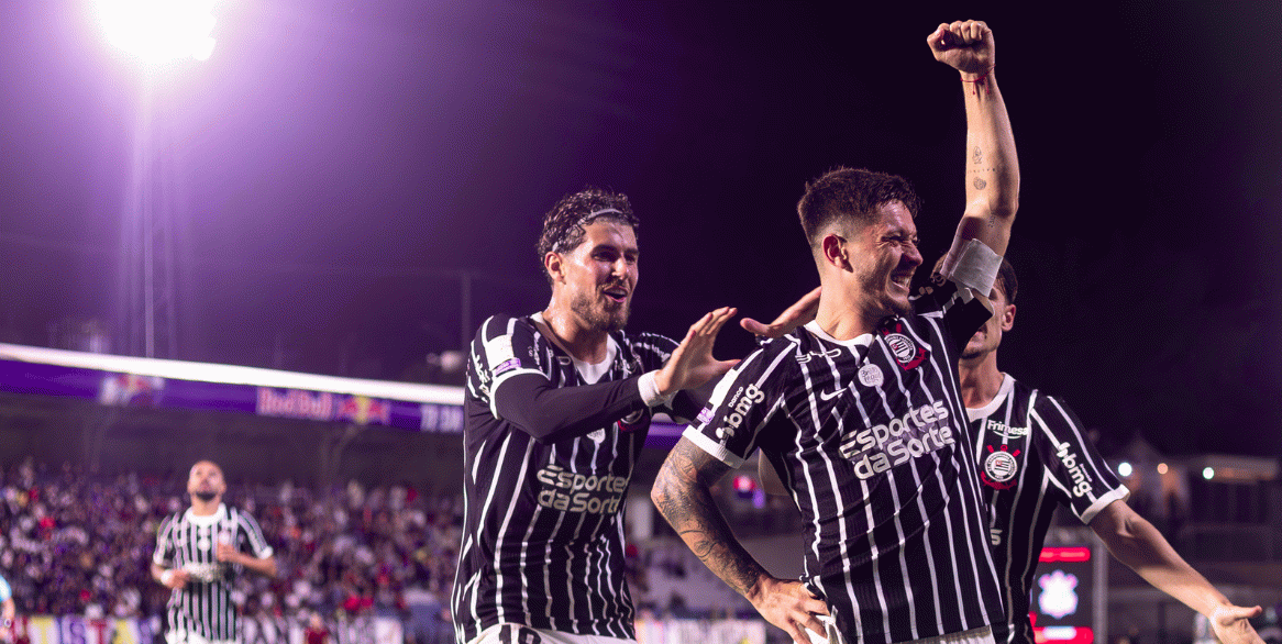 Corinthians vence o duelo paulista contra o Red Bull Bragantino; Palmeiras só empata em casa