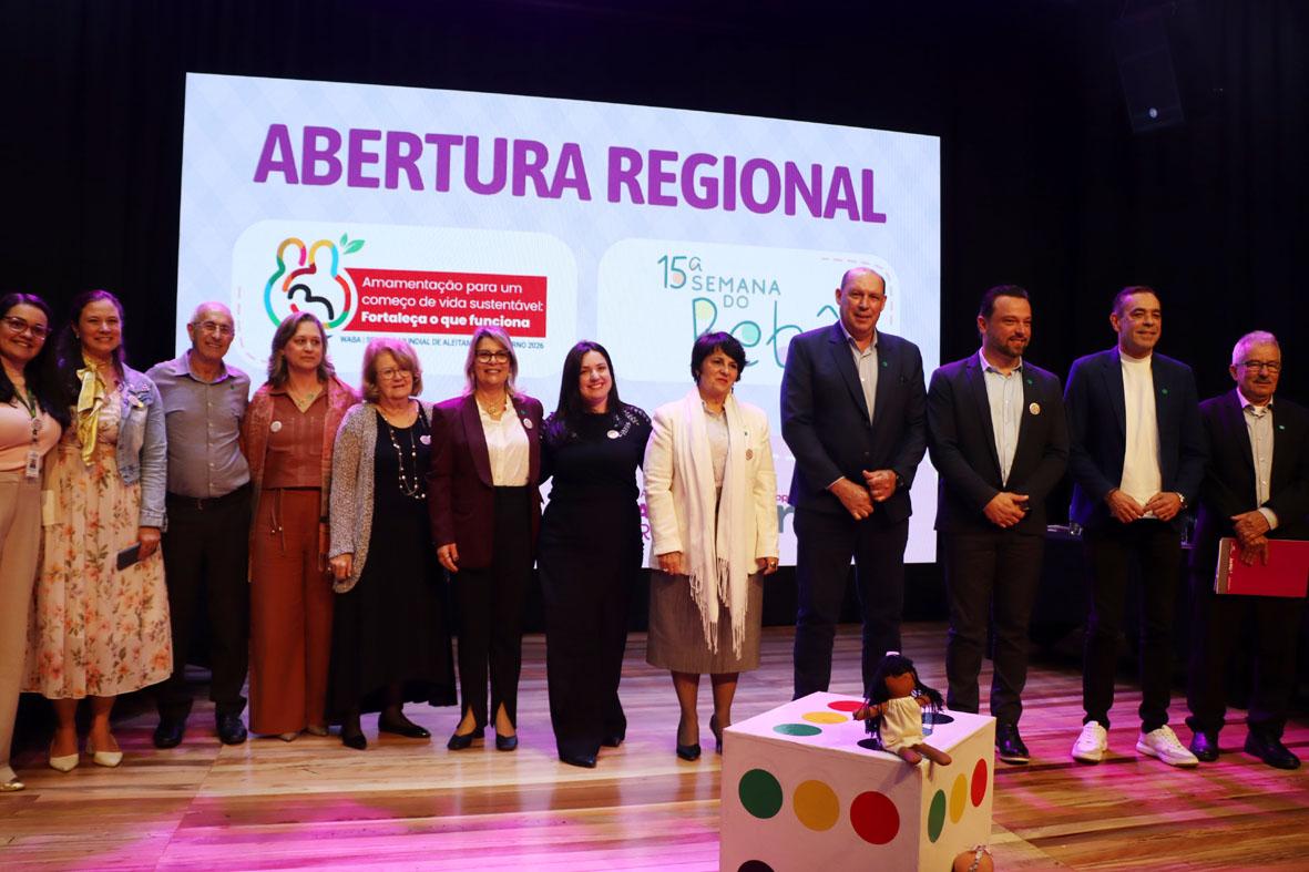 Morungaba reforça compromisso com a Primeira Infância durante abertura regional da 15ª Semana do Bebê