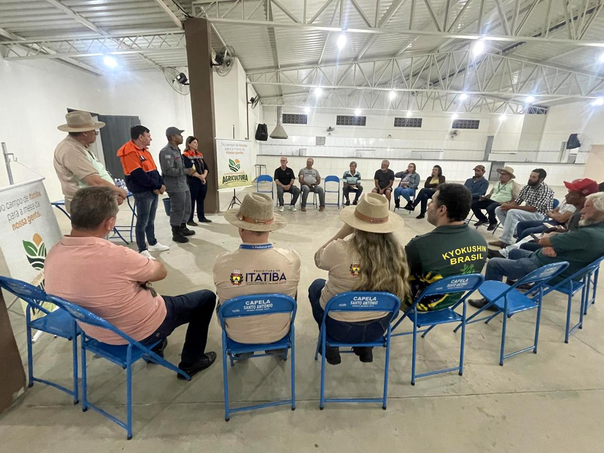 Prefeitura reforça prevenção a incêndios e incentiva criação de Brigada Rural no Morro Azul