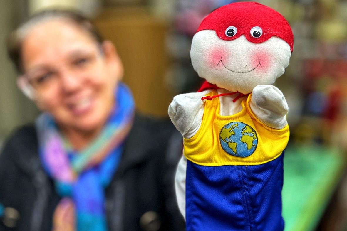 Projeto capacita educadores para levar teatro de fantoches a 2 mil crianças de Itatiba