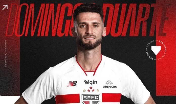 São Paulo anuncia a contratação do zagueiro português Domingos Duarte