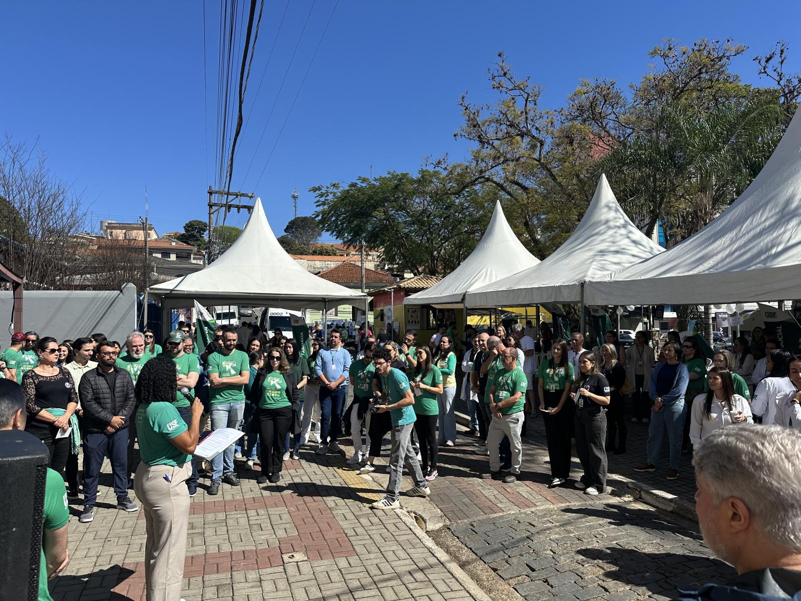 USF em Ação leva serviços gratuitos de saúde, bem-estar e cidadania para Bragança Paulista