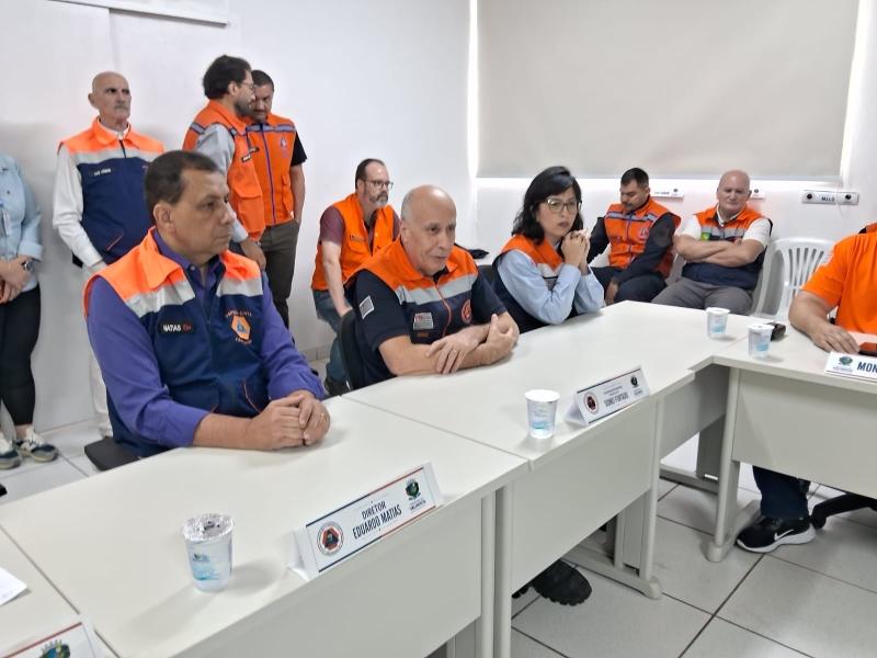 Valinhos sedia reunião técnica da Defesa Civil com cidades da RMC