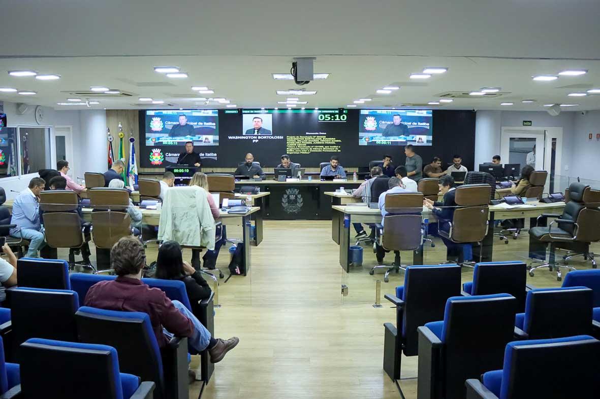 Câmara de Itatiba vota quatro projetos na 78ª Sessão Ordinária